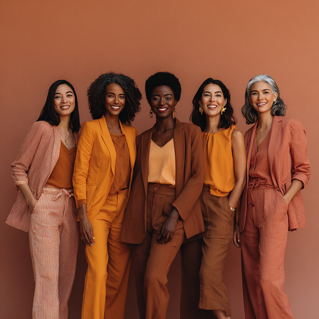 Diverse group of women representing social work practitioners and researchers